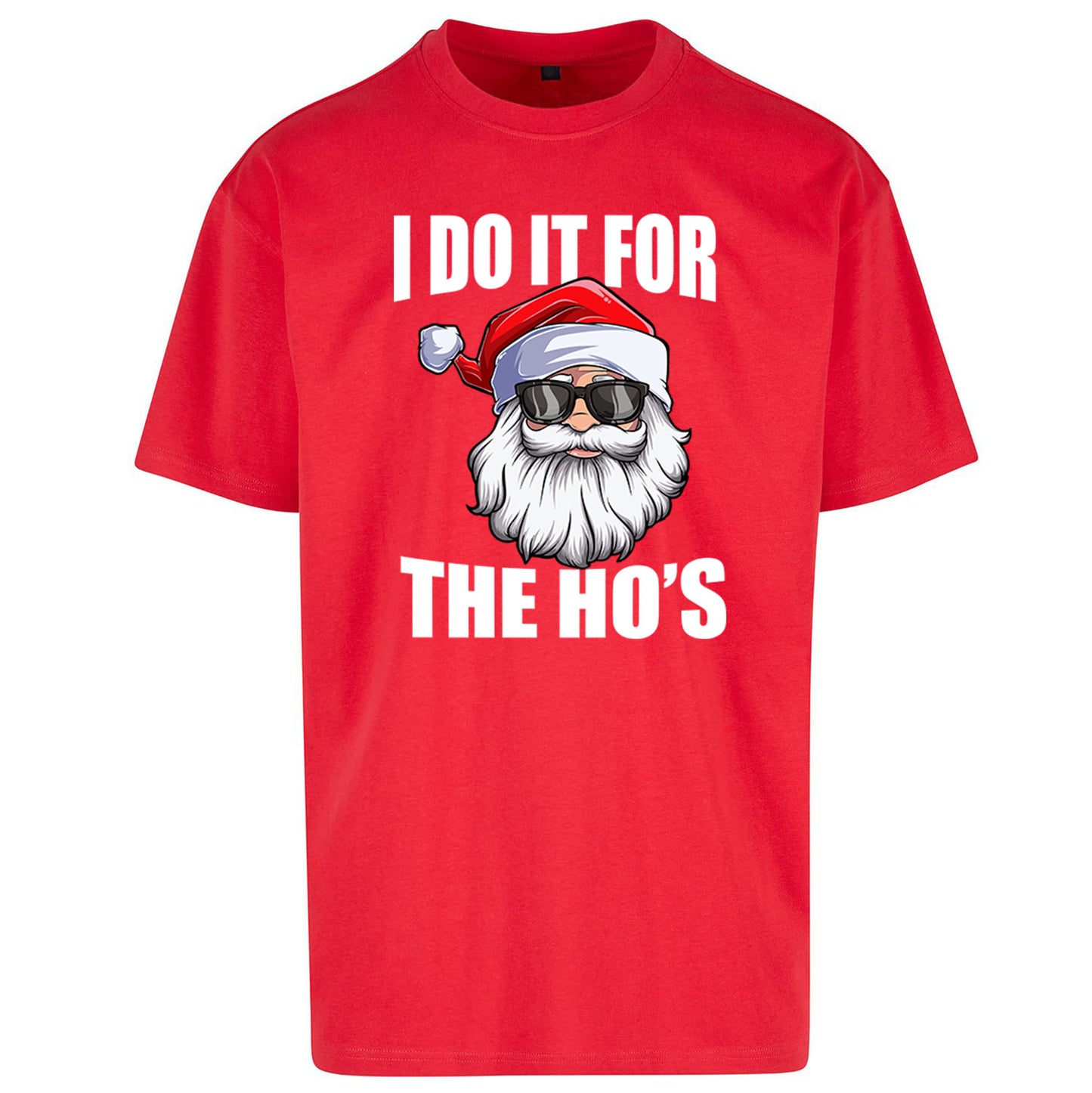 Ho Ho Ho Christmas Oversized T Shirt