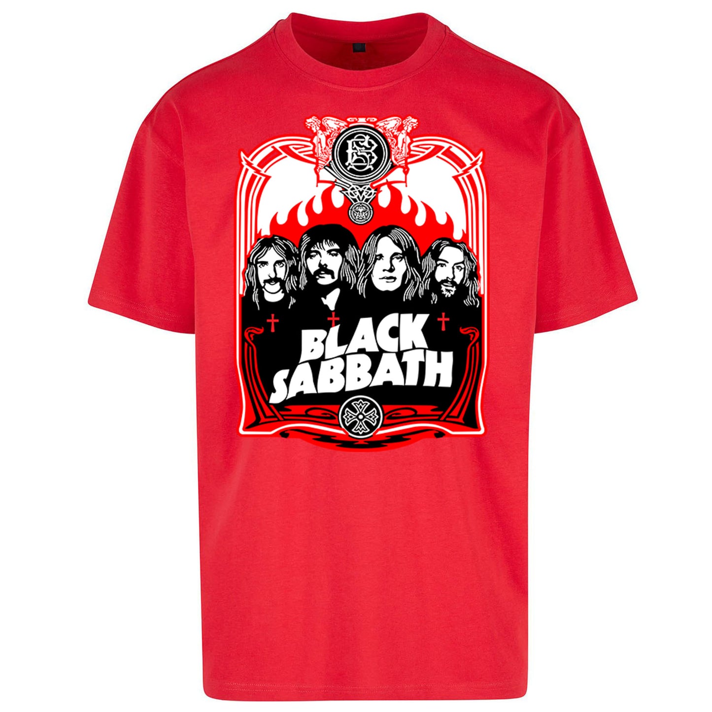 Black sabbath Band Oversized T Shirt 