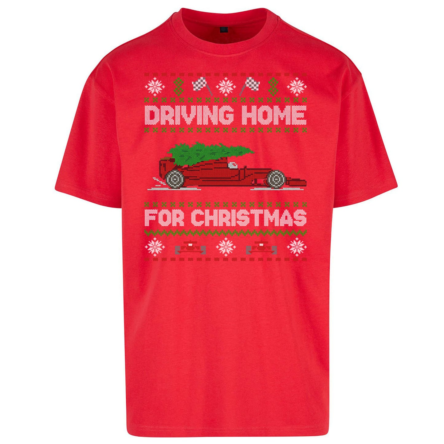 F1 Christmas Oversized T Shirt