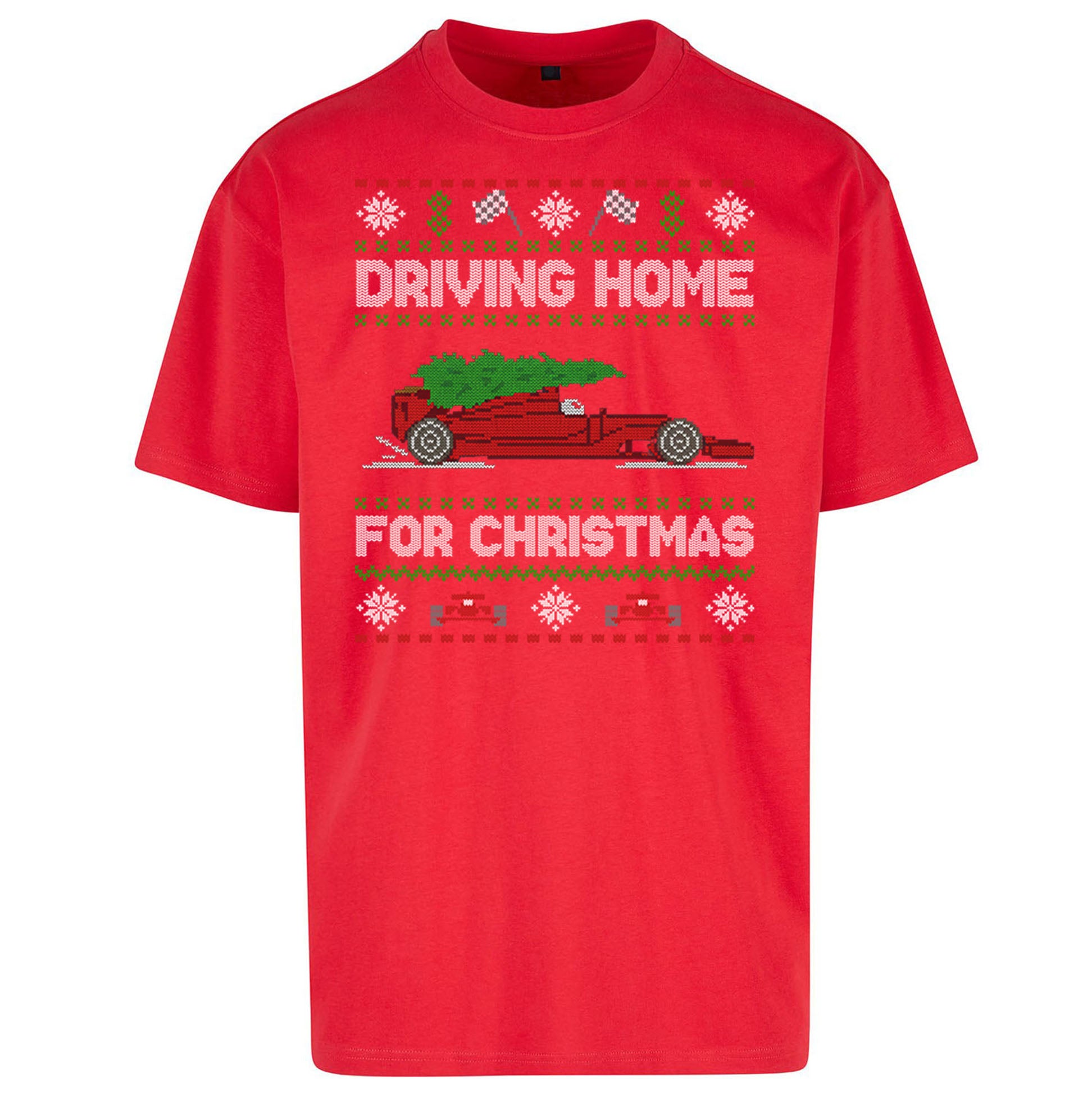 F1 Christmas Oversized T Shirt