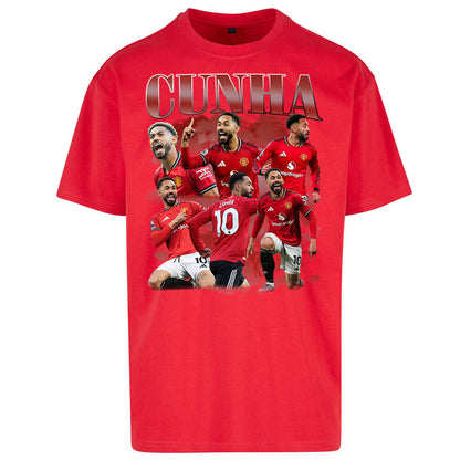 Matheus Cunha Manchester United Oversized T Shirt