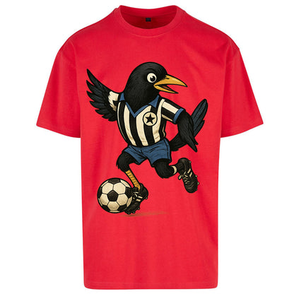 Retro Newcastle United Football Oversized T Shirt 