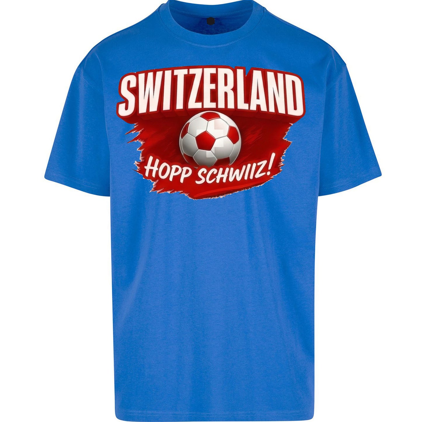 Hopp Schwiiz Oversized T Shirt