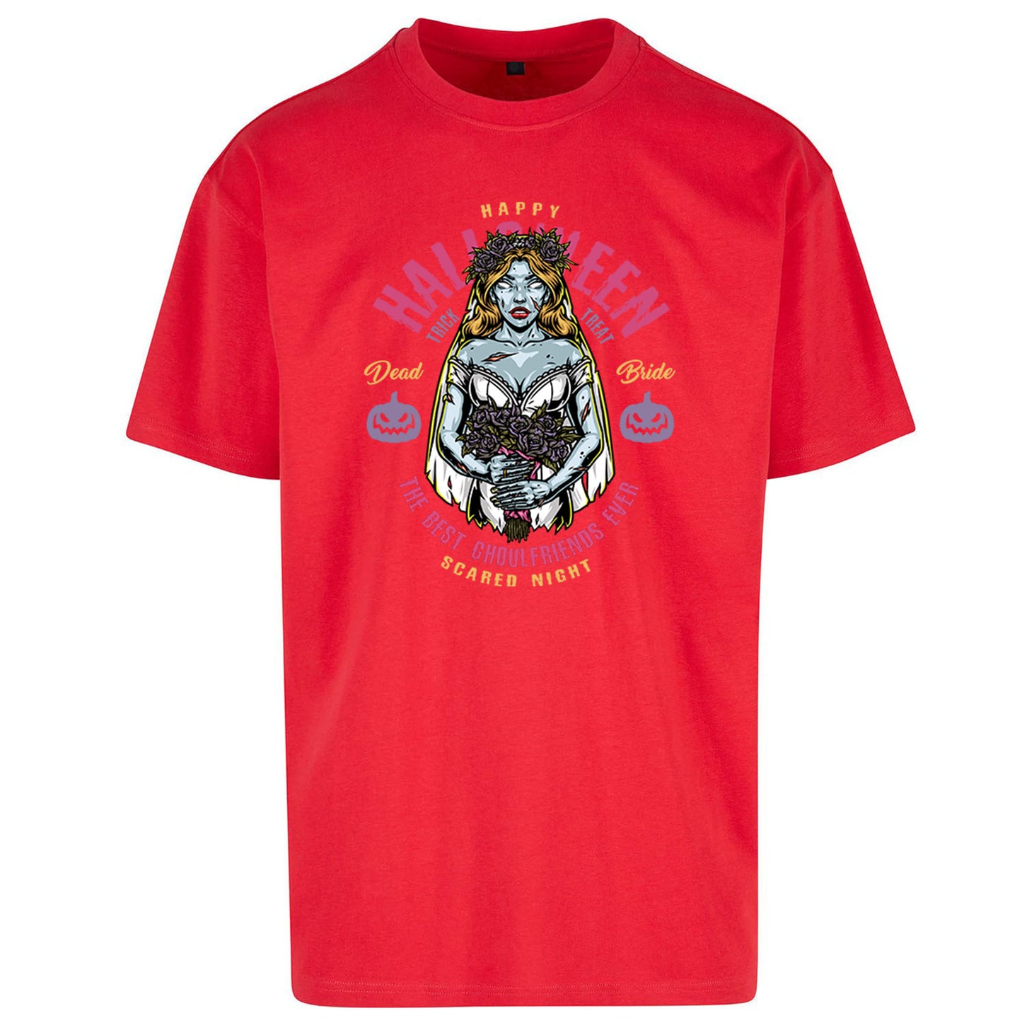 Halloween Ghoulfriends Oversized T Shirt