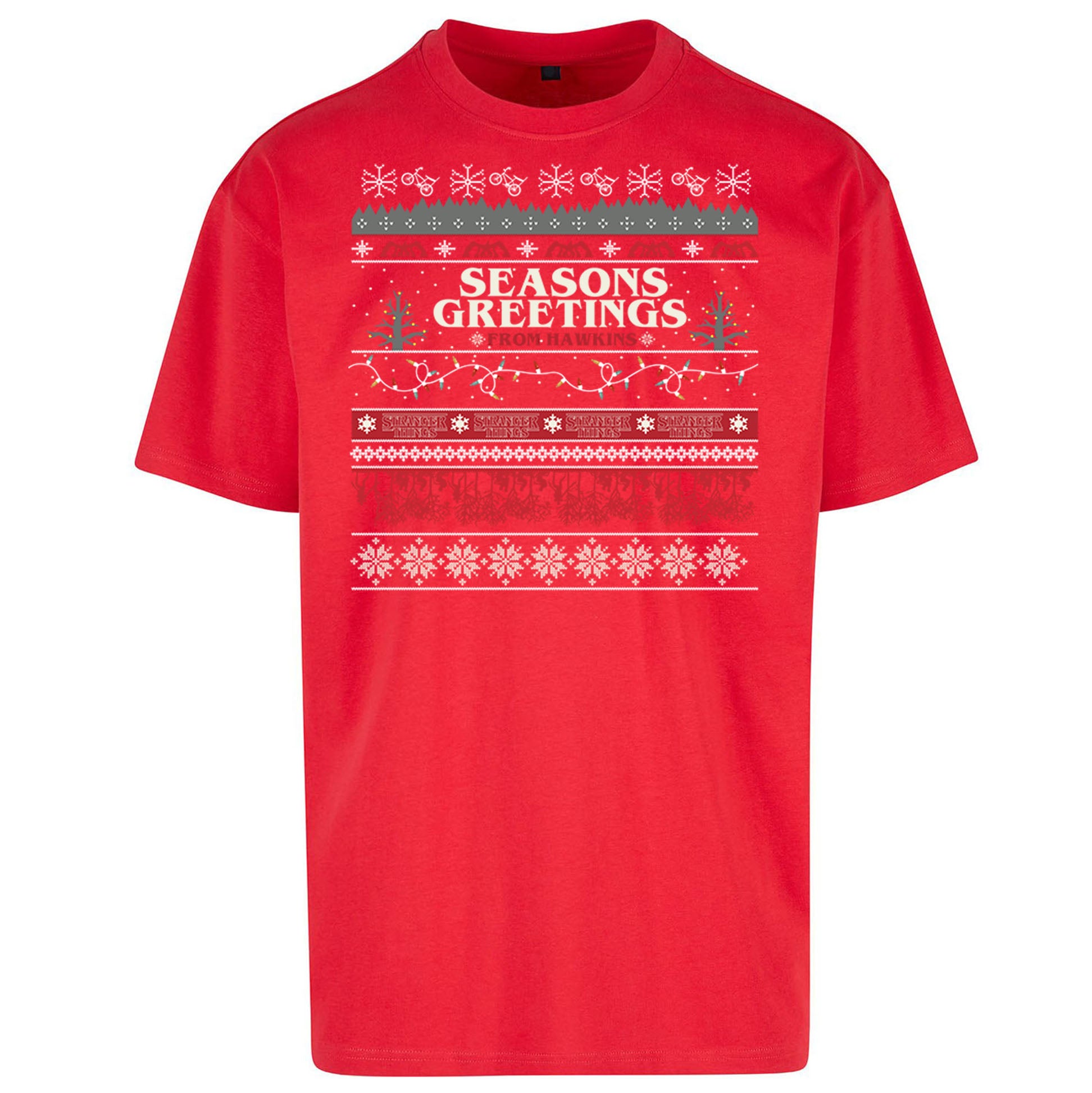 Stranger Things Trailer Oversized T Shirt