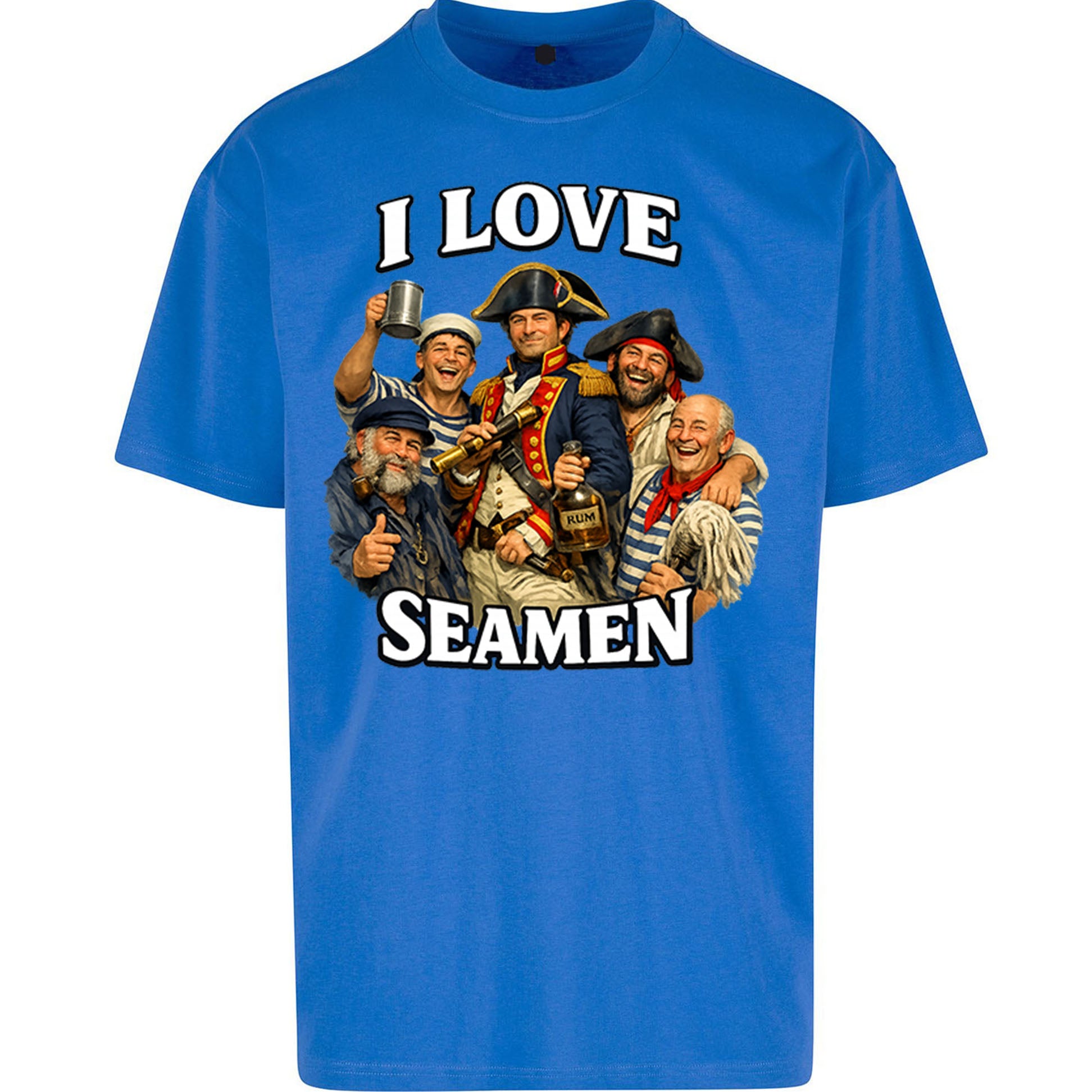 I Love Seamen Funny Cringe Meme Offensive  Oversized T Shirt