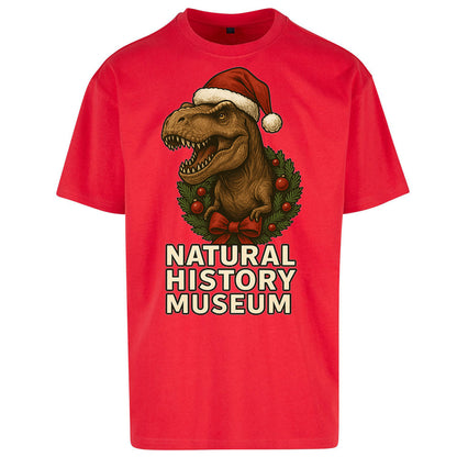 Natural History Museum Christmas Oversized T Shirt