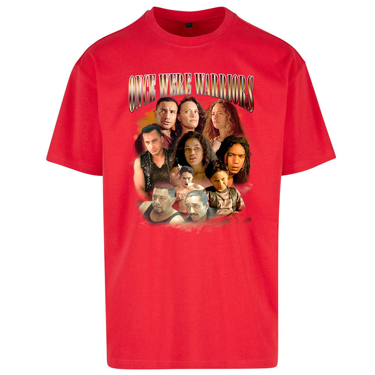 Once Were Warriors Oversized T Shirt