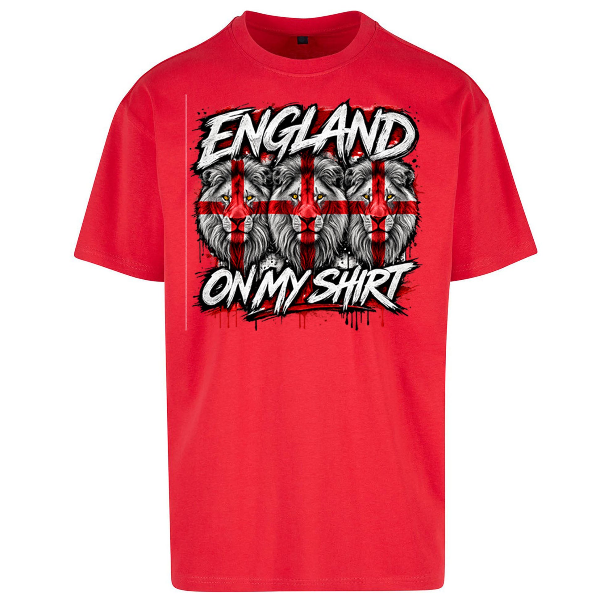 England 3 Lions World Cup 2026 Oversized T Shirt
