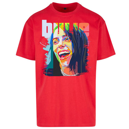 Billie Eilish Painting Oversized T Shirt