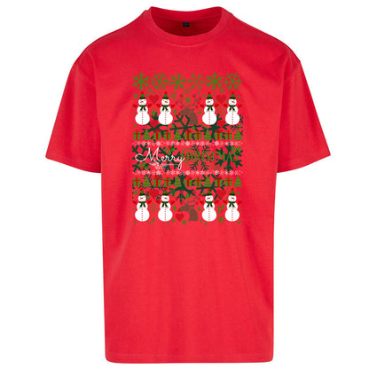 Together For Christmas Oversized T Shirt