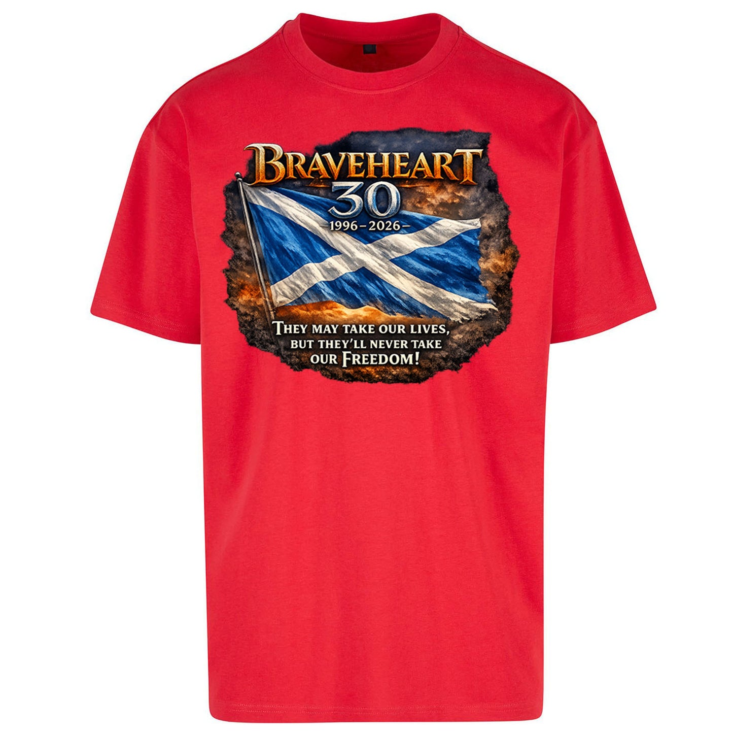 Braveheart 30th Anniversary Oversized T Shirt