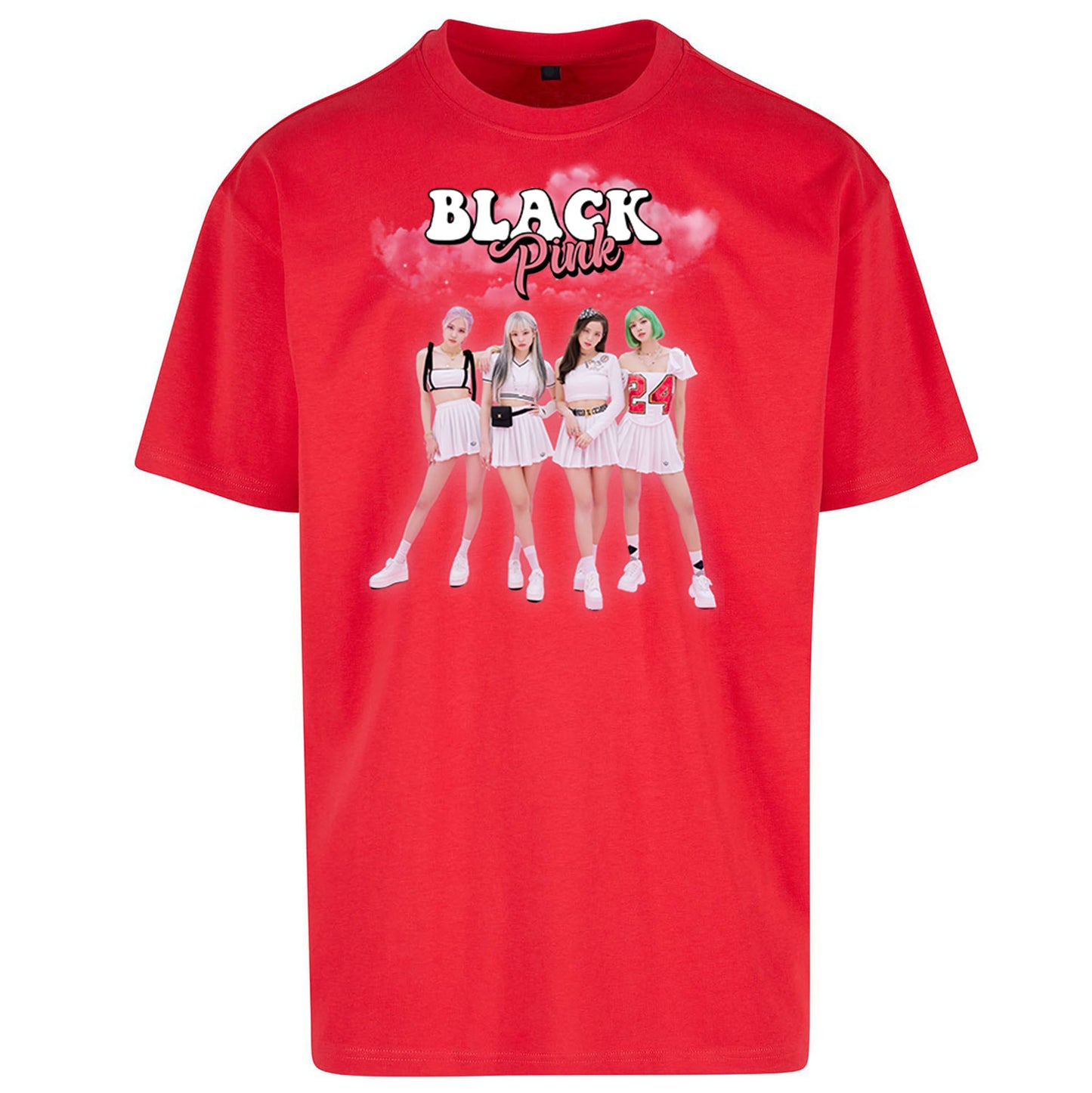 Blackpink K Pop Idol Band Oversized T Shirt