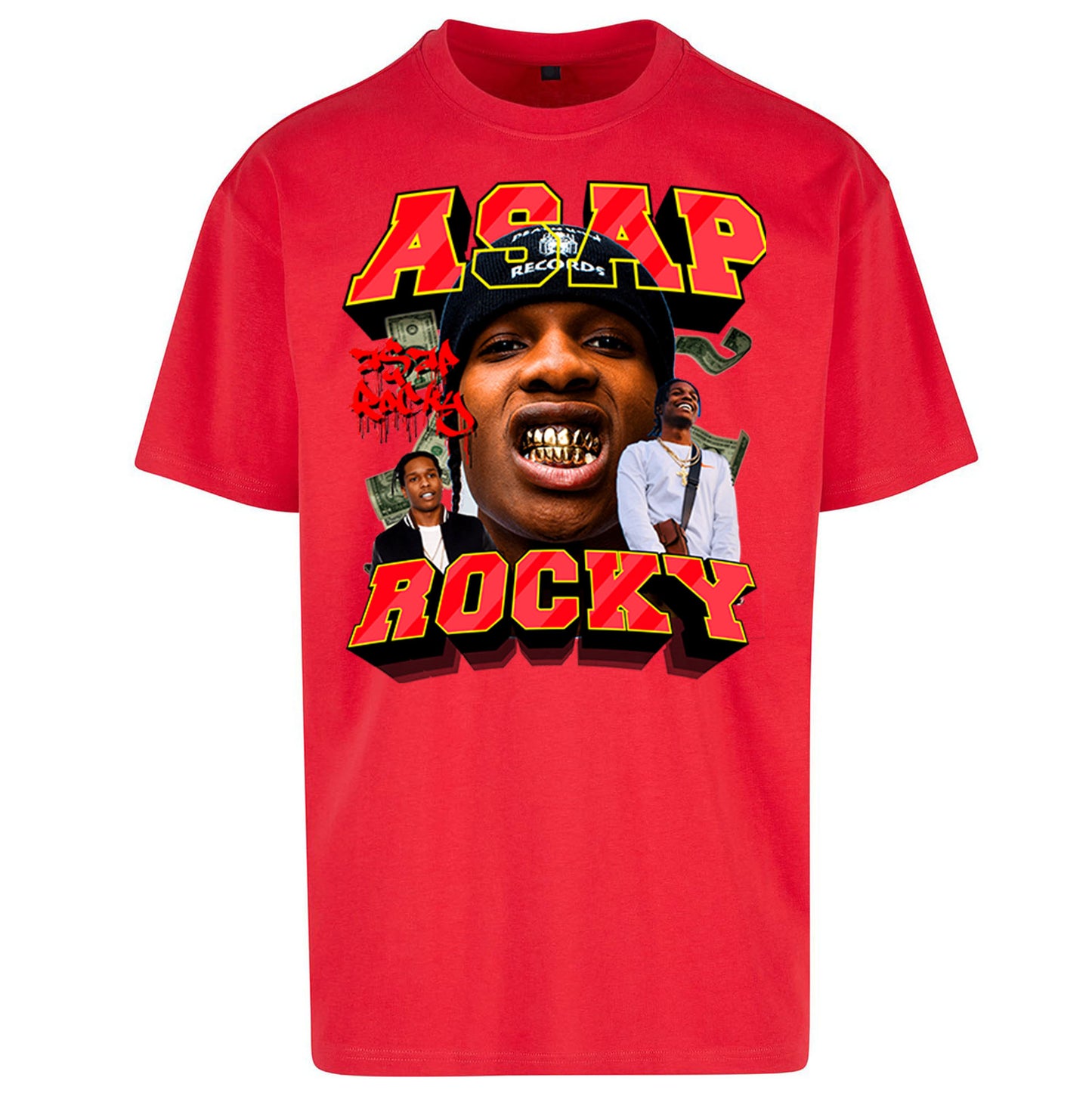 Asap Rocky Tour Oversized T Shirt