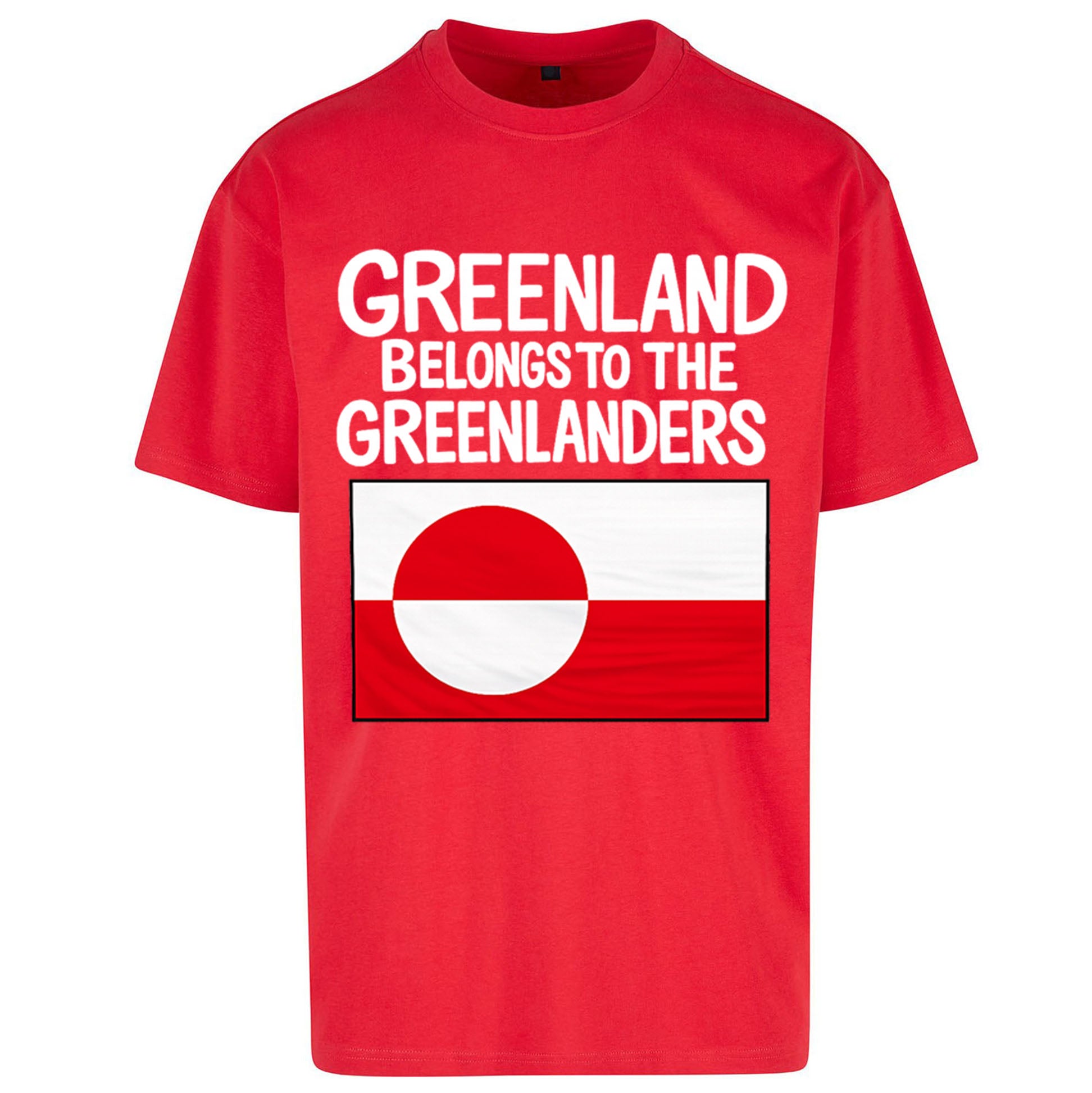 Greenland Belongs To The Greenlanders Oversized T Shirt