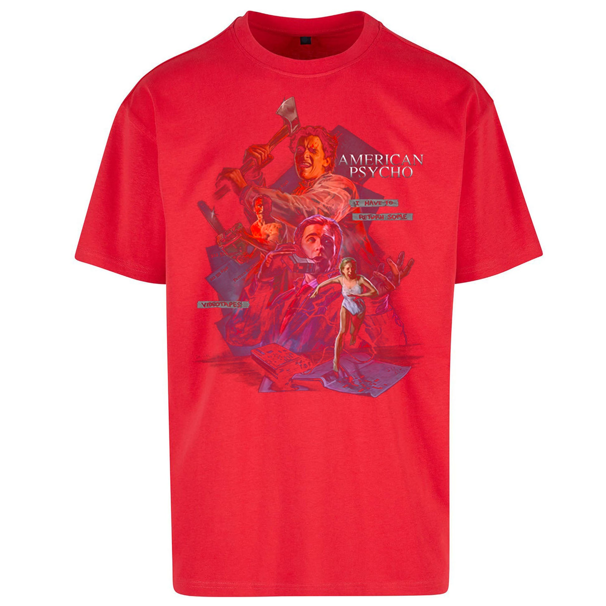 American Psycho Oversized T Shirt