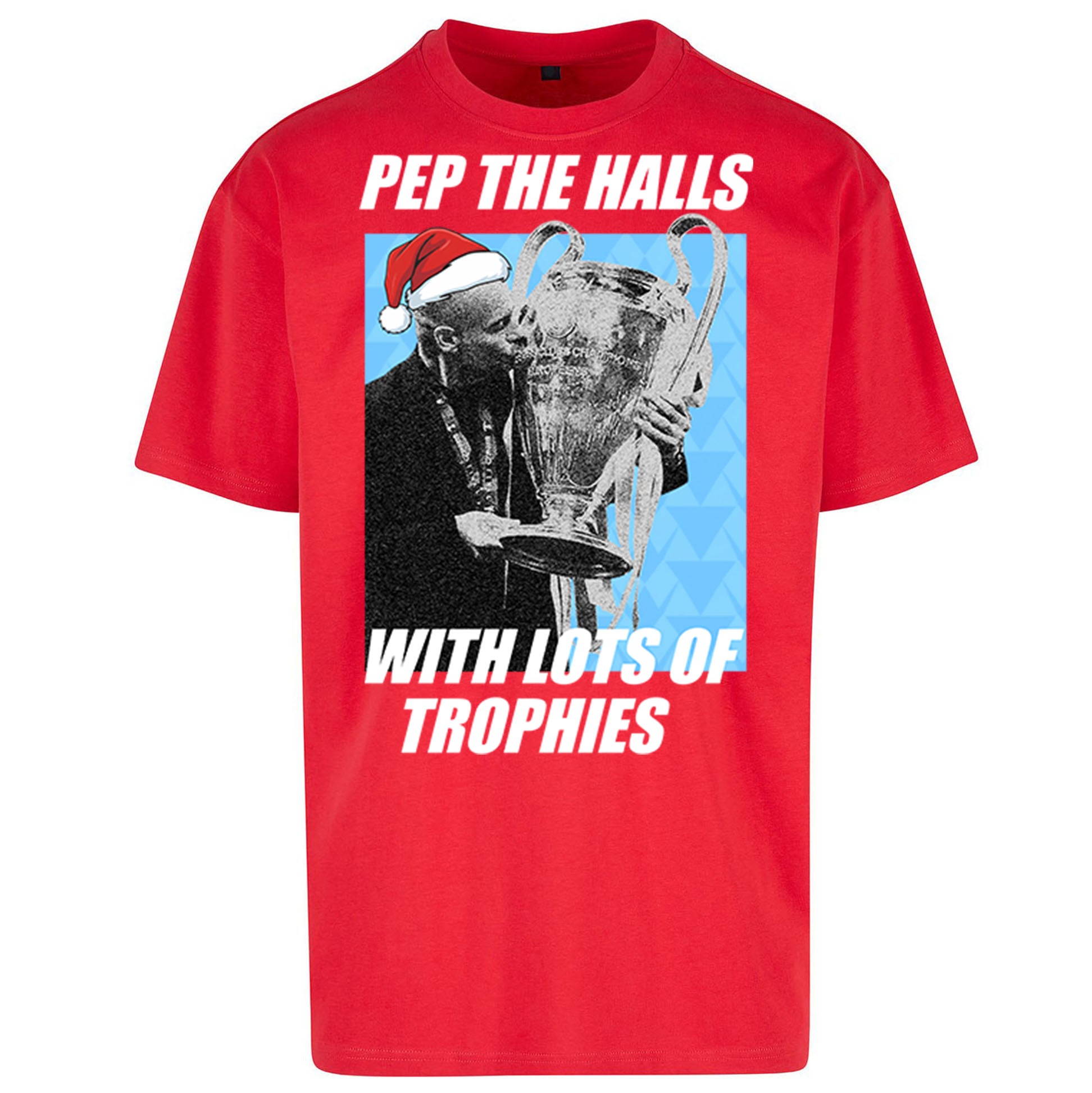 Pep Guardiola Christmas Oversized T Shirt