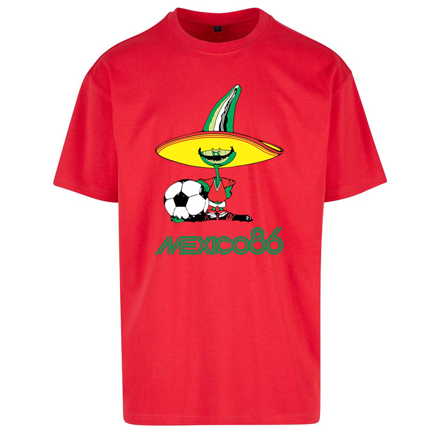 Mexico 86 Mascot Oversized T Shirt