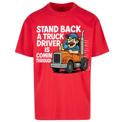 Truck Driver Oversized T Shirt 
