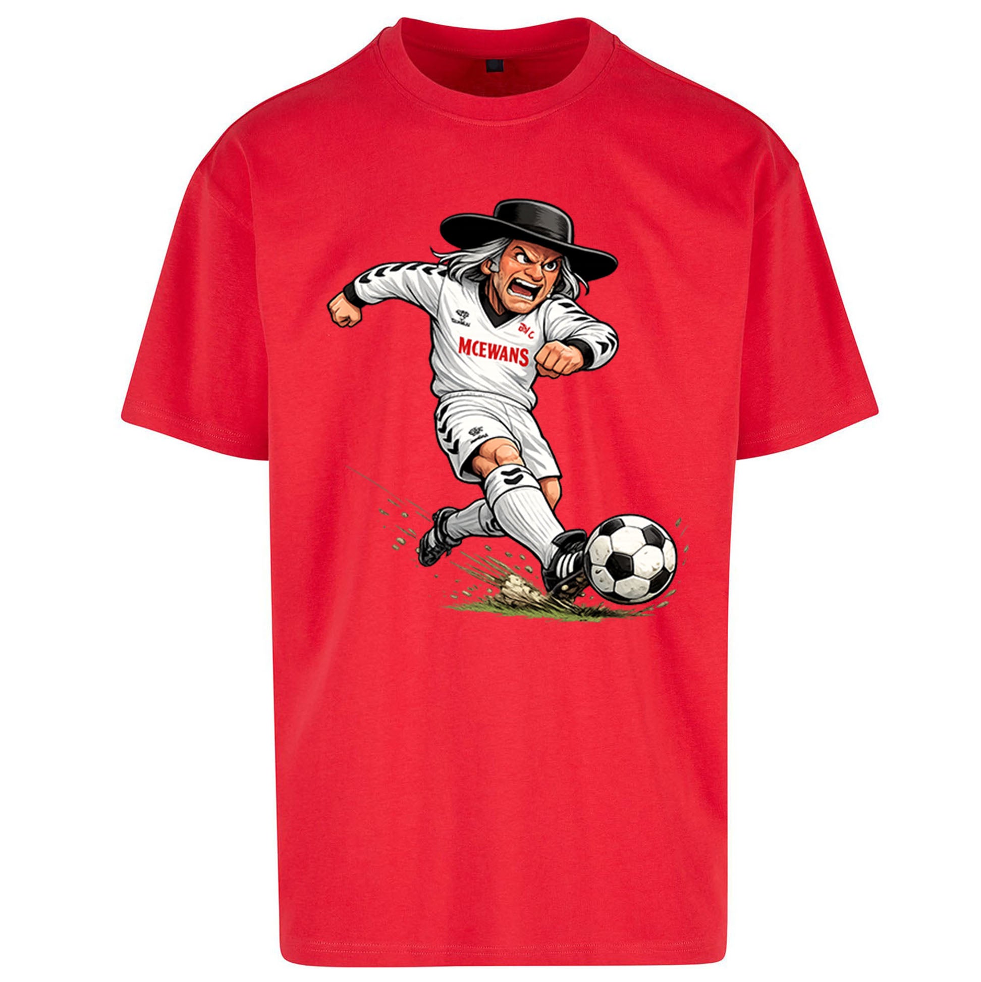 Classic Darlington Football Oversized T Shirt 