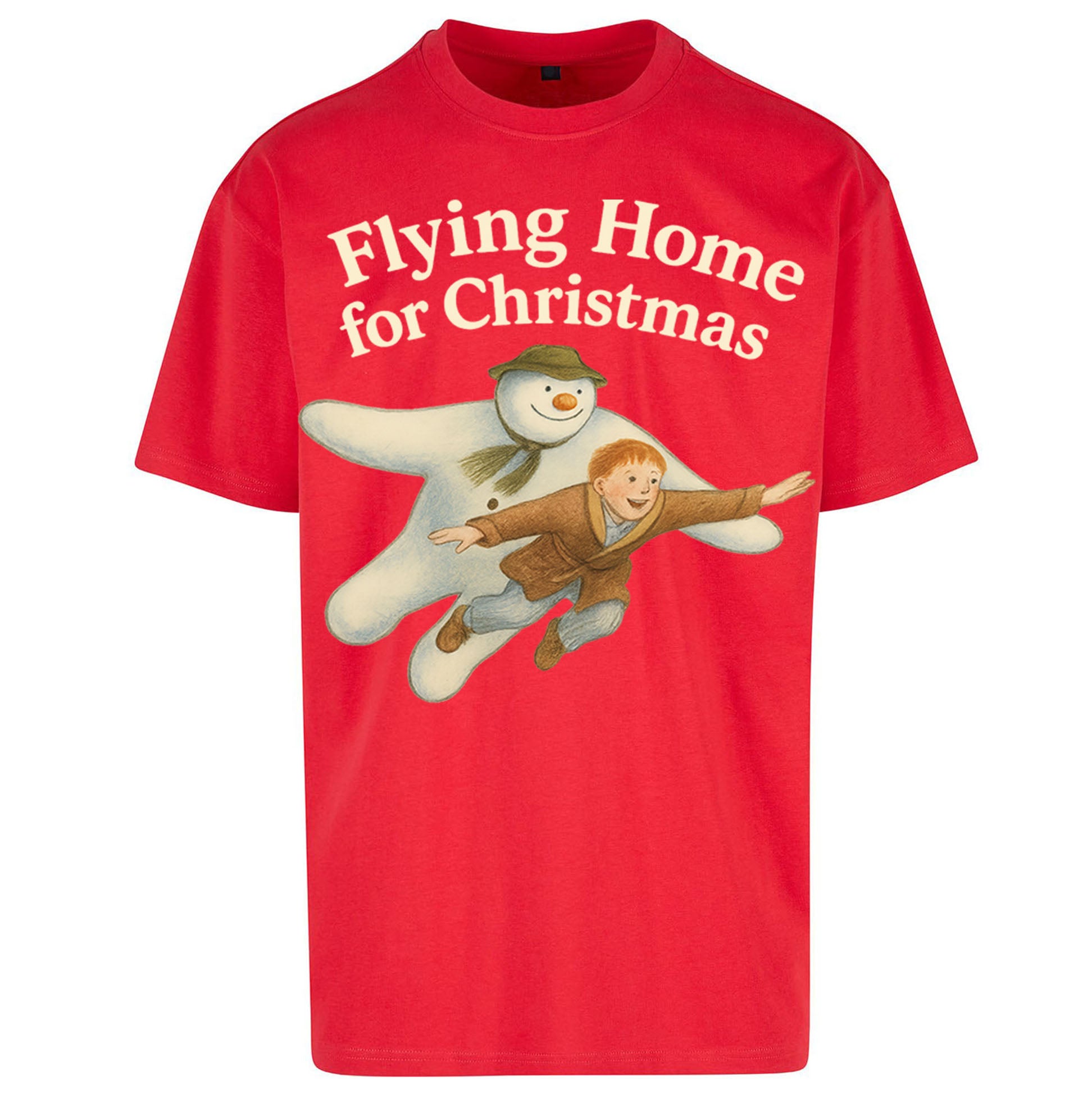 The Snowman Movie Christmas Oversized T Shirt
