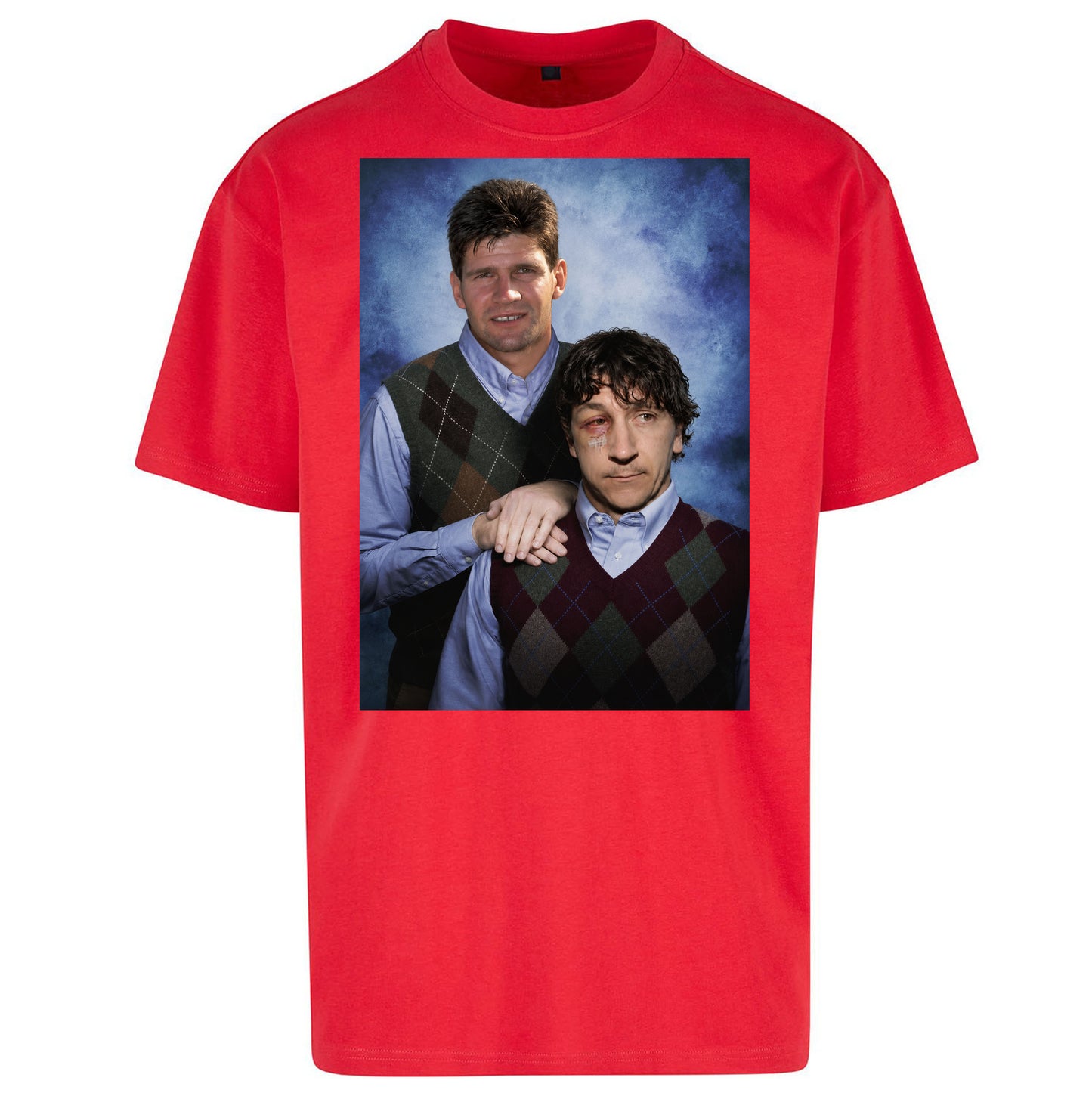 Brian Laws Ivano Bonetti Grimsby Town Step Brothers Oversized T Shirt