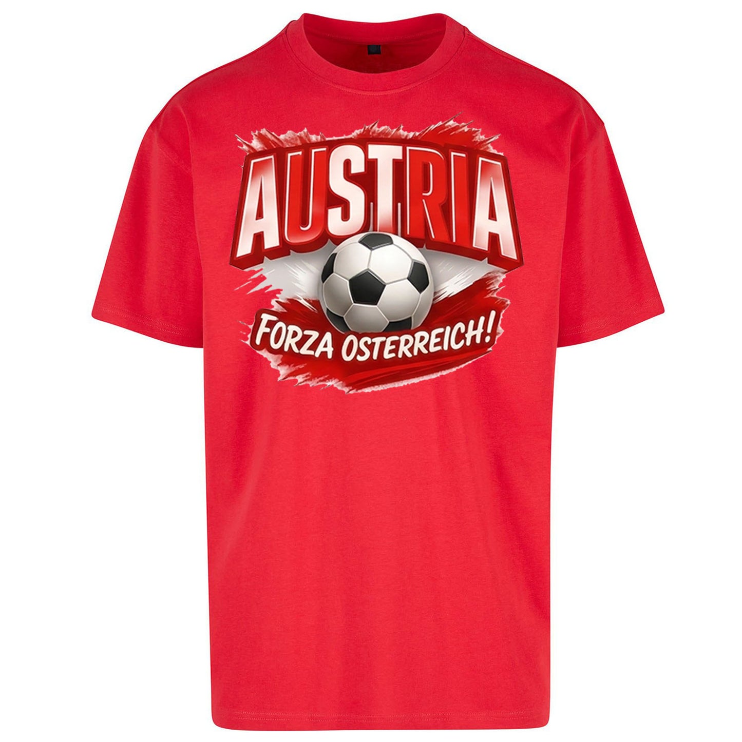 Austria Forza Osterreich - Oversized T Shirt