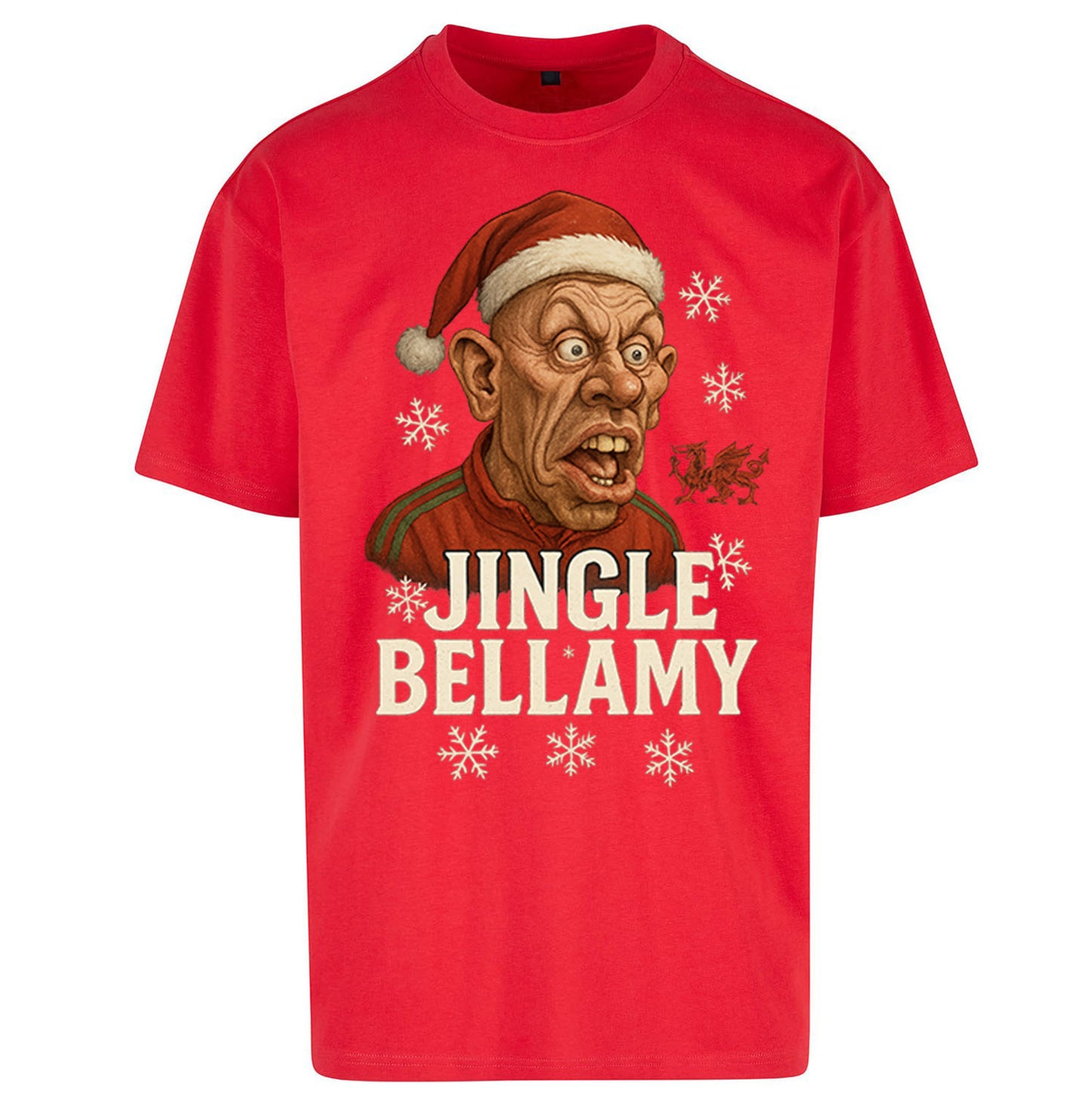 Craig Bellamy Christmas Oversized T Shirt