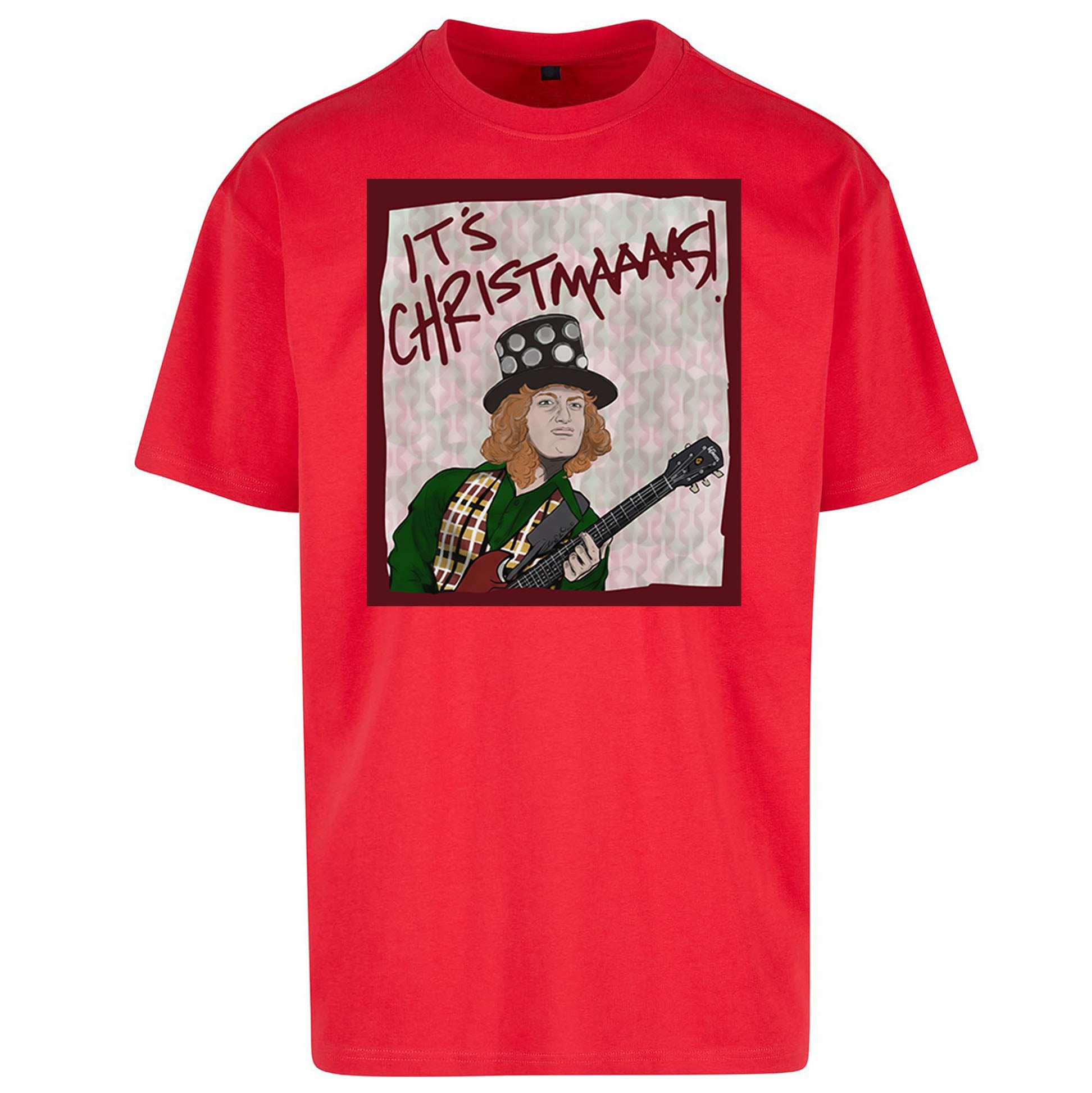 Noddy Holder Christmas Oversized T Shirt