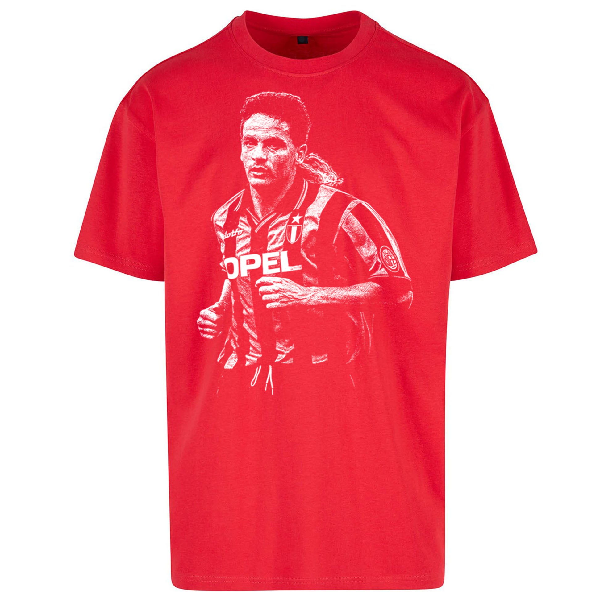 Roberto Baggio Italy Oversized T Shirt