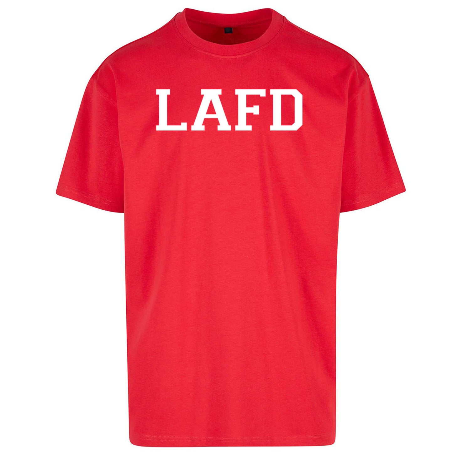 LAFD Los Angeles Fire Department Oversized T Shirt