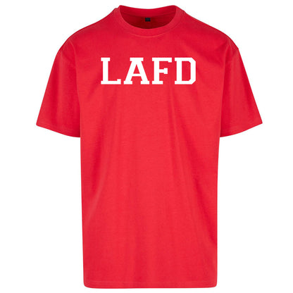 LAFD Los Angeles Fire Department Oversized T Shirt