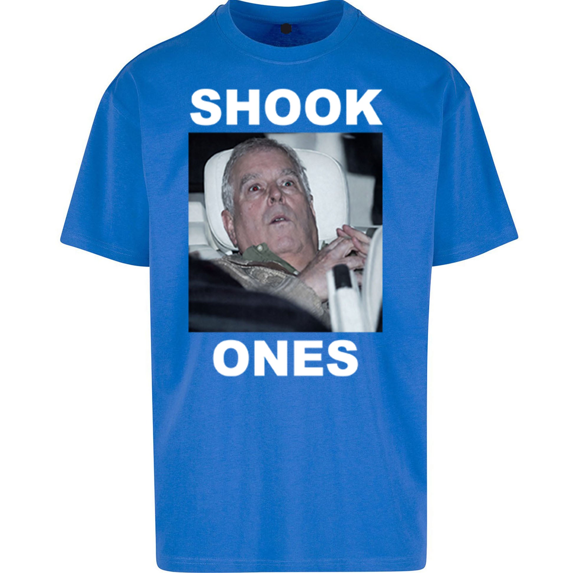 Prince Andrew Shook Ones Funny Royal Oversized T Shirt