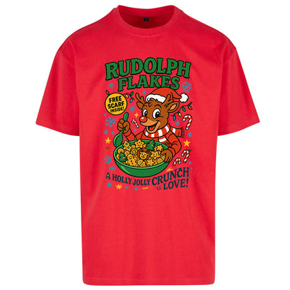 Rudolph The Red Nose Reindeer Oversized T Shirt