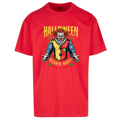 Halloween Clown Oversized T Shirt