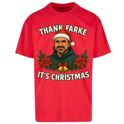 Leeds Utd Christmas Oversized T Shirt
