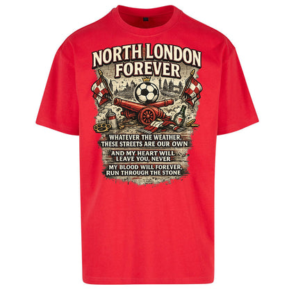 Arsenal North London Forever Oversized T Shirt