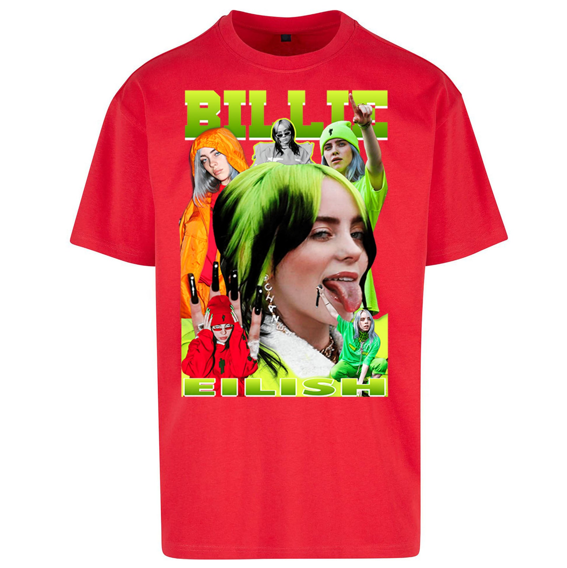 Billie Eilish Green Oversized T Shirt