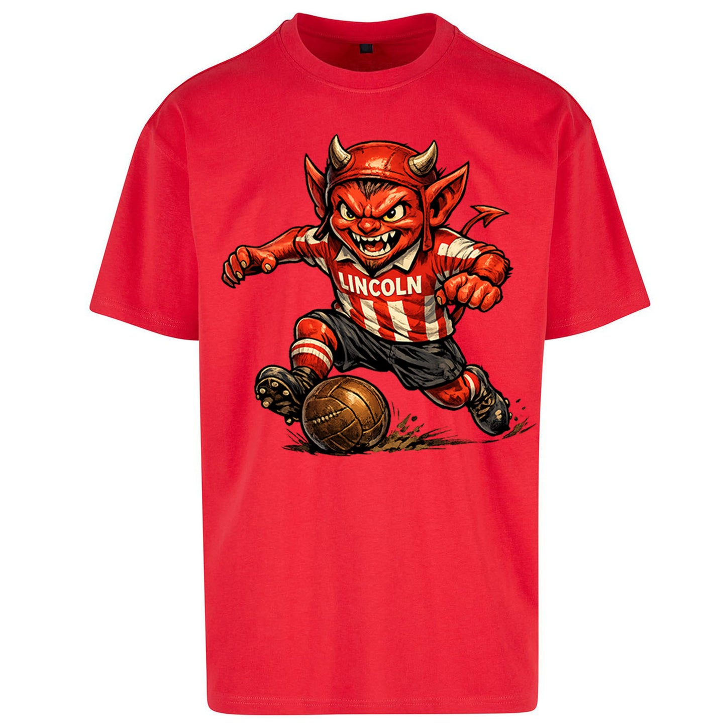 Vintage Lincoln City Oversized T Shirt