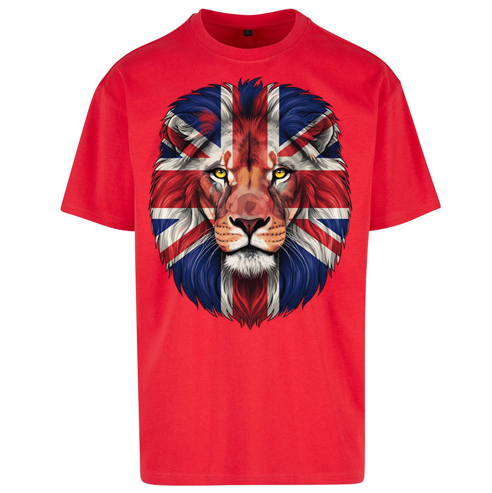 St George Flag Lion Oversized T Shirt 