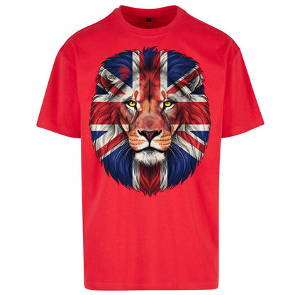 St George Flag Lion Oversized T Shirt 