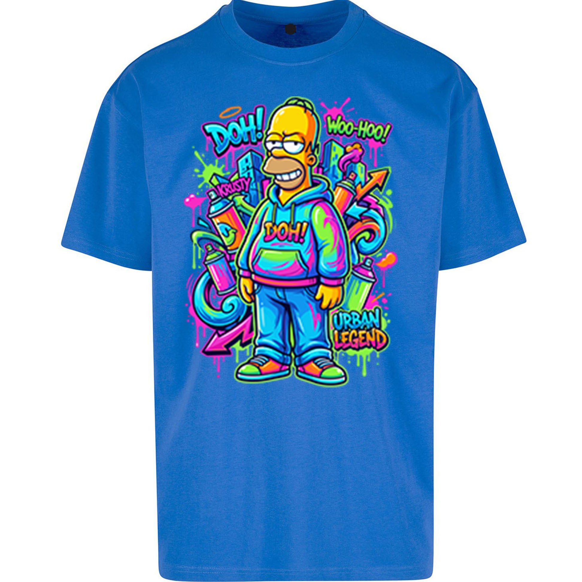 Homer Simpson Oversized T Shirt
