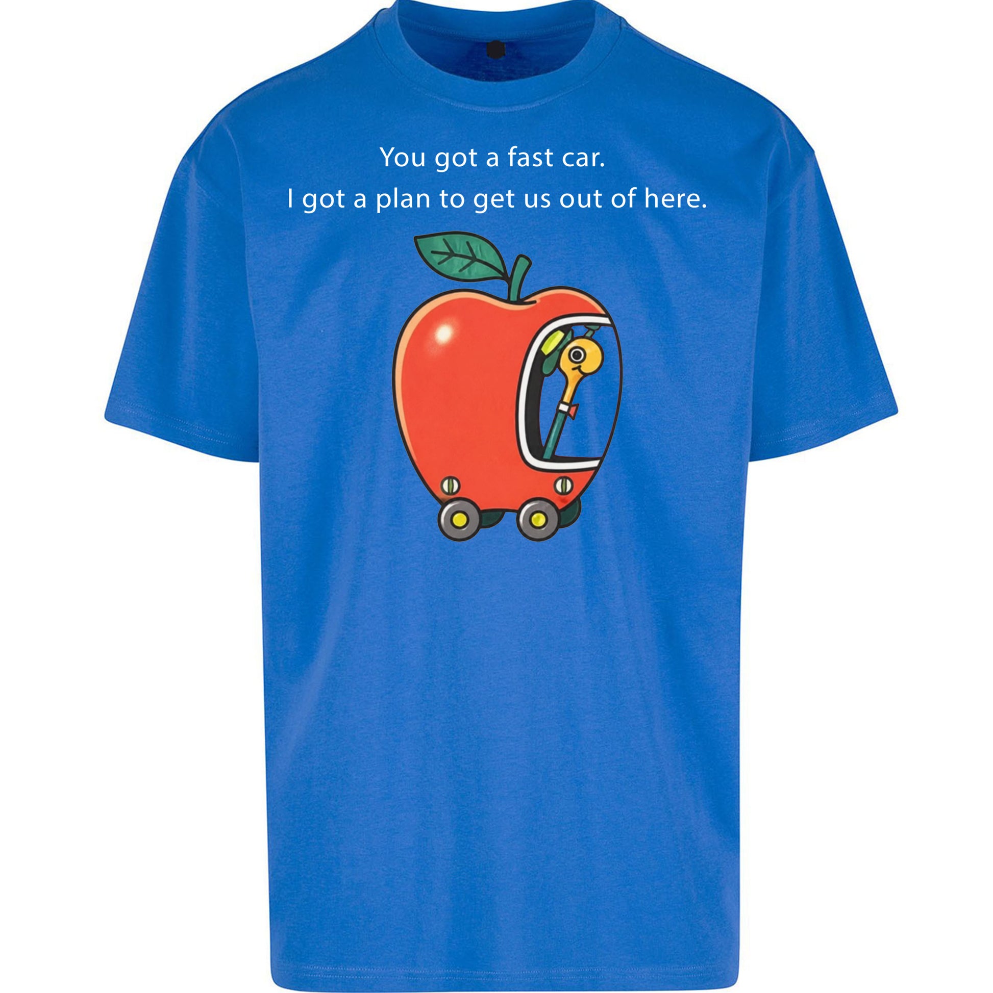 Fast Car Oversized T Shirt 