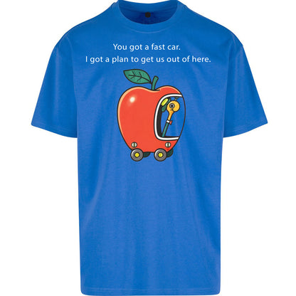 Fast Car Oversized T Shirt 