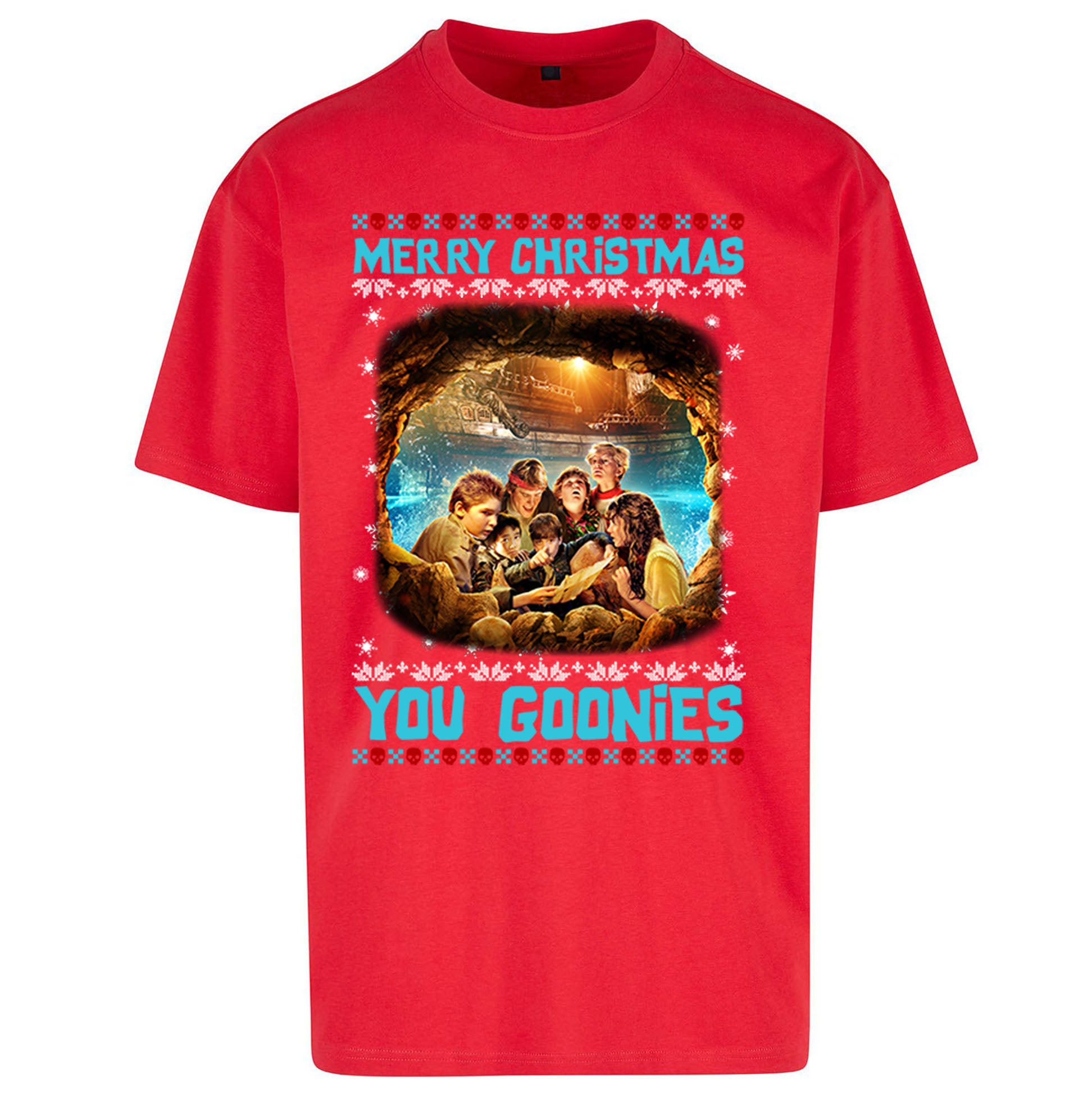 The Goonies Christmas Oversized T Shirt