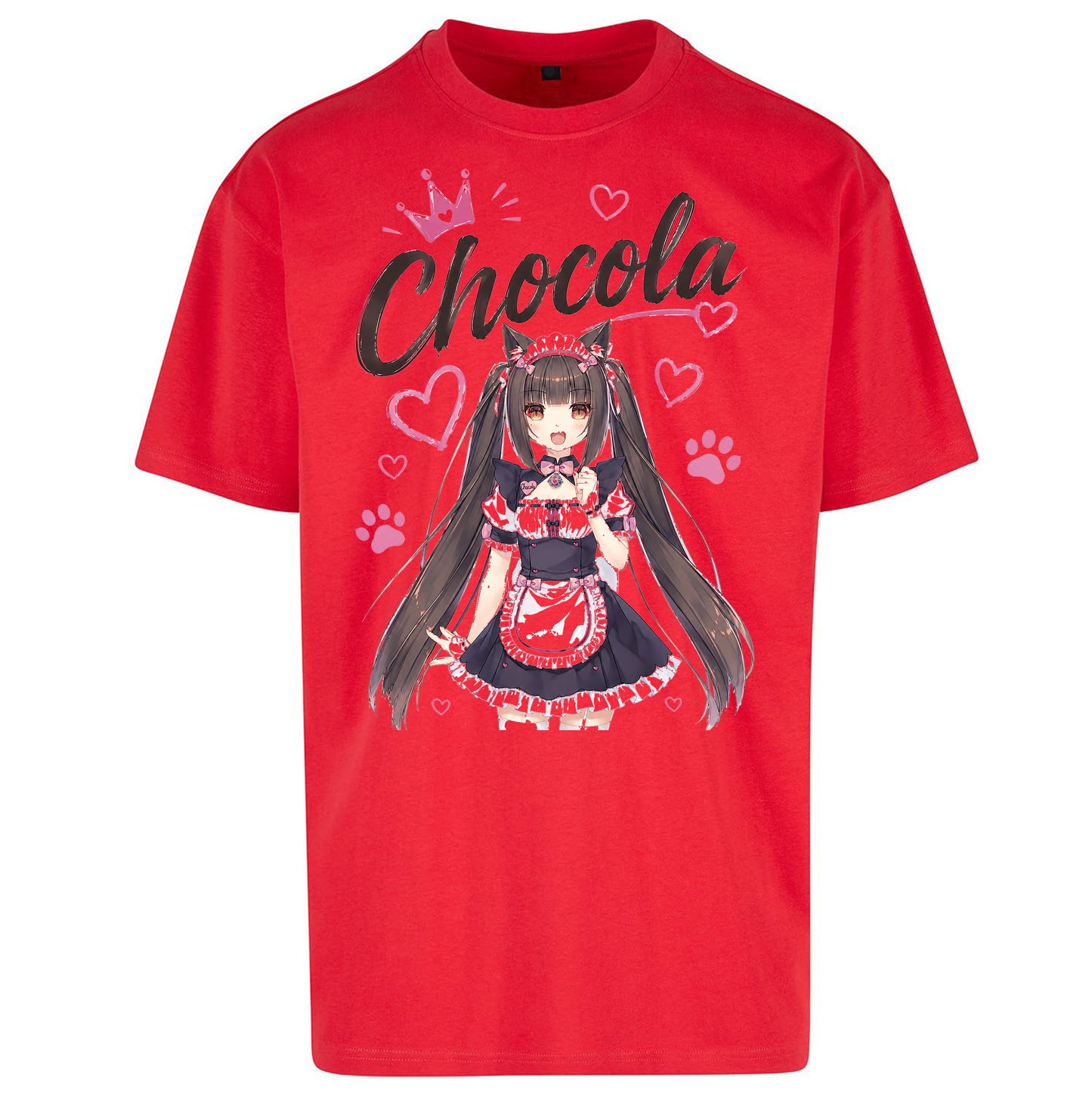 Chocola Nekopara Oversized T Shirt