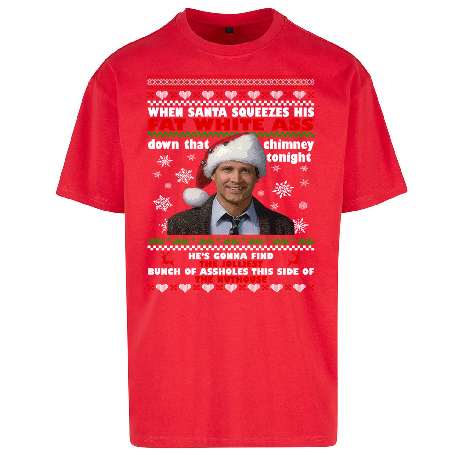 Clark Griswold Christmas Oversized T Shirt