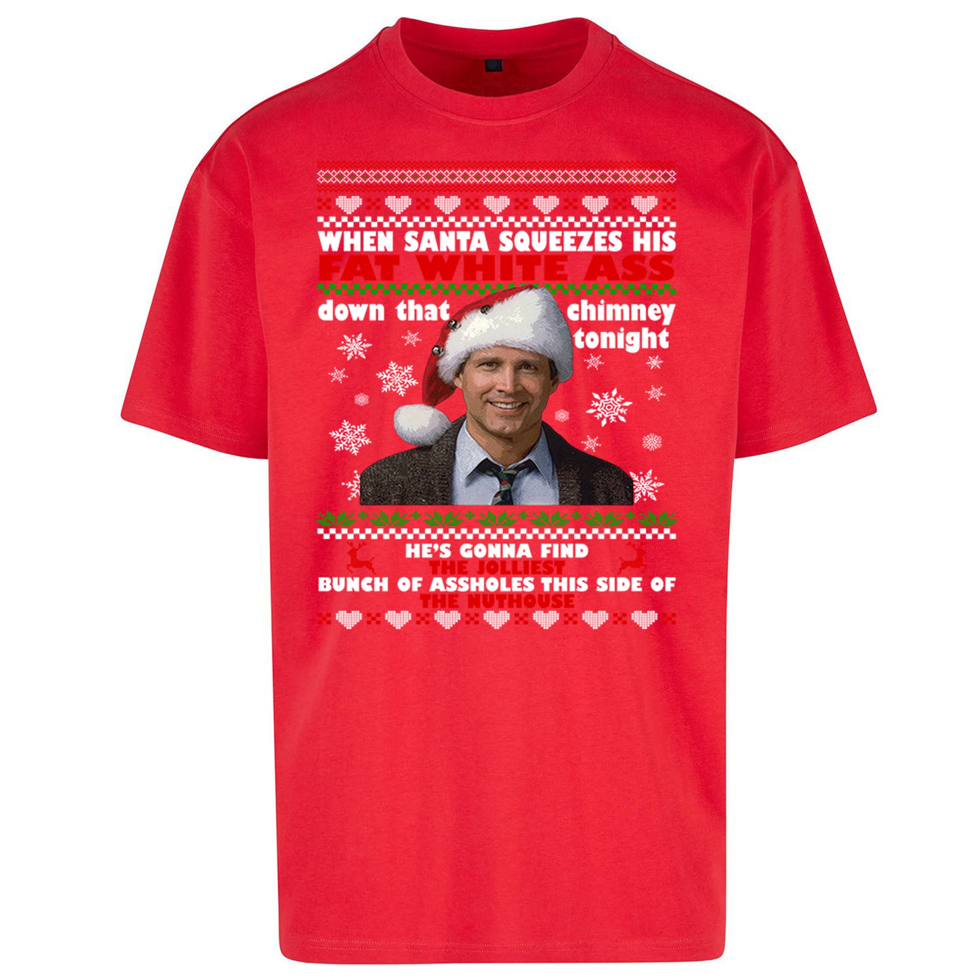 Clark Griswold Christmas Oversized T Shirt