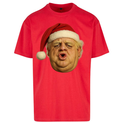 Dusty Rhodes Christmas Oversized T Shirt 