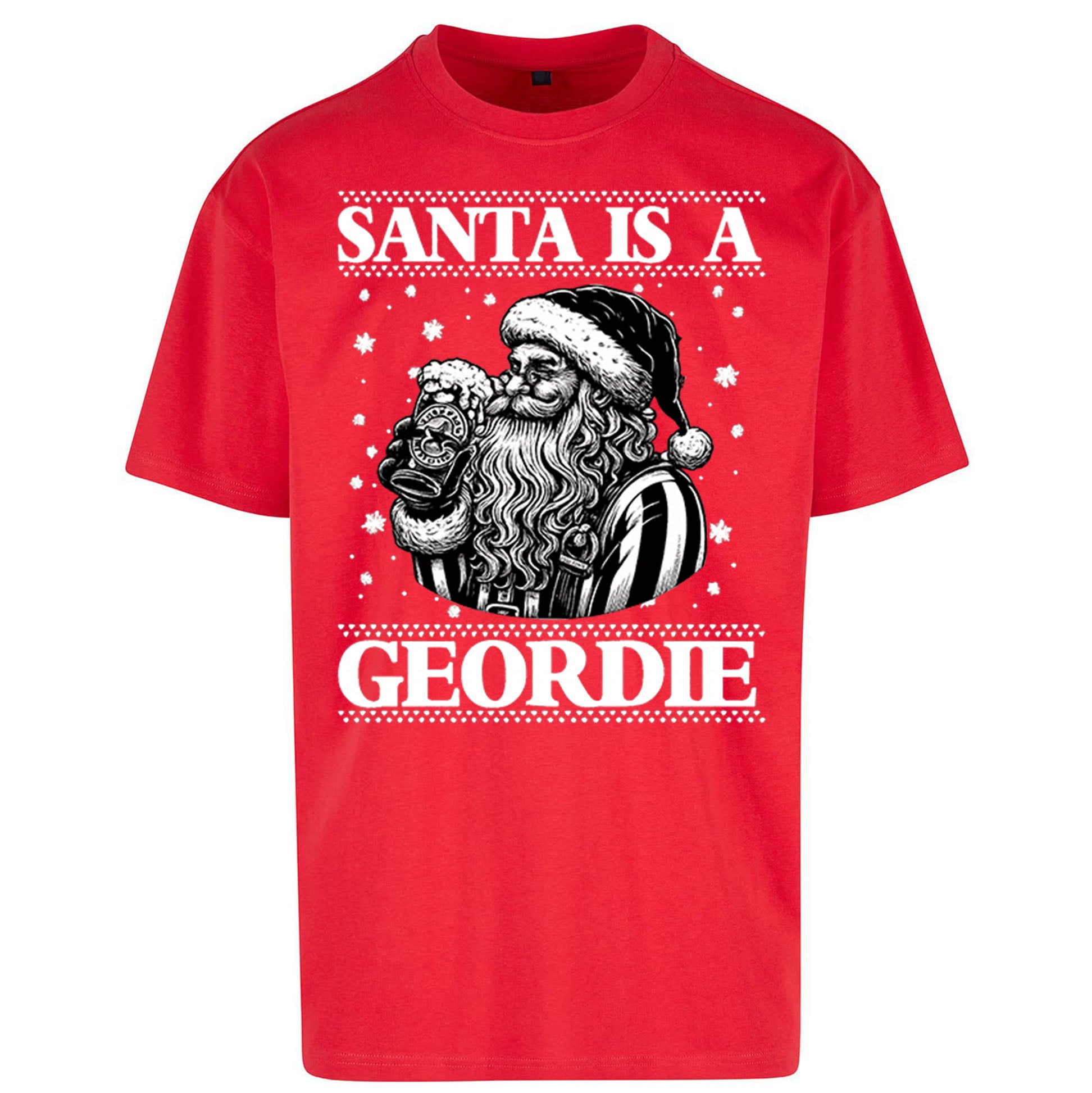 Newcastle Xmas Oversized T Shirt